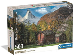 Clementoni Hegyvidék Charming Matterhorn 500 db-os Compact puzzle Clementoni (CL35597)