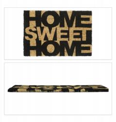 Relaxdays Lábtörlő Ajtóhoz Home Sweet Home Kókusz 60x40cm (5908453116482)