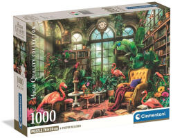 Clementoni Üvegház Library 1000 db-os Compact puzzle Clementoni (CL39936)