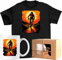  Bögre szett Póló Kerékpáros Fan 1 Kész Ajándék 128 (AP51.64.128)