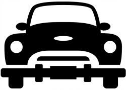 Autós matrica autó front 6t 11cm x 15cm