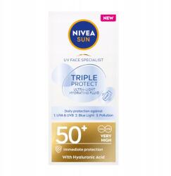 NIVEA Sun Triple Protect fluid archoz SPF50+ 40ml (93695)