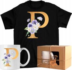  Póló szett Arany Név Betű Bögre 16 Kész Ajándék