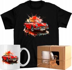  Póló szett Retro autós bögre 16 Kész Ajándék