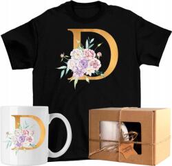  Póló szett Bögre Arany Név Betű 04 Kész Ajándék