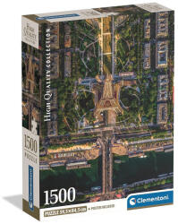 Clementoni Párizs Flying Over 1500 db-os Compact puzzle Clementoni (CL31742)