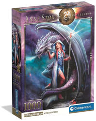 Clementoni Anne Stokes Dragon Mage 1000 db-os Compact puzzle Clementoni (CL39956)