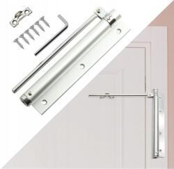 Ajtócsukó Ajtószárnyhoz Ezüst Színű 30 Kg-ig Erős Ajtóbezáró (SAM31)