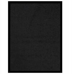 vidaXL Lábtörlő , fekete, 40 x 60 cm (331595)
