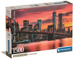 Clementoni New York East River 1500 db-os Compact puzzle Clementoni (CL31712)