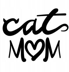  Autós matrica macska mama 13d 15cm x 12cm