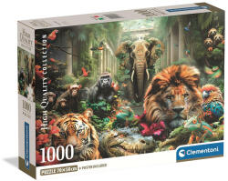Clementoni Állatos Mystic Jungle 1000 db-os puzzle Clementoni (CL39987)