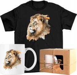  Bögre szett Póló Oroszlán Művészet 3 Kész Ajándék 140 (AP45.89.140)