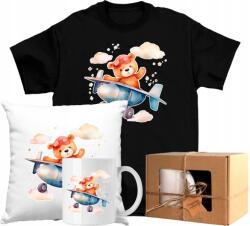  Nagy Póló Bögre Maci Repülőgép Gyerek 140 Ajándék (AP56.43.140)