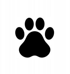  Autós matrica kutya mancs