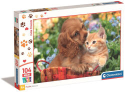 Clementoni Állatos Cute Friends 104 db-os maxi puzzle Clementoni (CL25763)