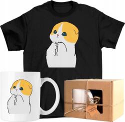  Bögre szett Póló Cica Vicces Mém 5 Kész Ajándék 152 (AP45.69.152)