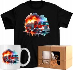  Póló Bögre Tűzoltóautó szett 10 Kész Ajándék