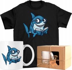  Bögre szett Póló Cápa Kedves Gyerekkönyv25 Kész Ajándék 140 (AP54.88.140)