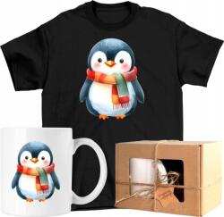  Bögre szett Póló Pingvin Kedves Gyerek 12 Kész Ajándék Xs (AP32.0374.XS)