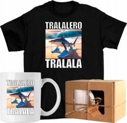  Bögre szett Póló Tralalero Tralala brainrot cápa 9 Kész Ajándék 104 (AP44.81.104)