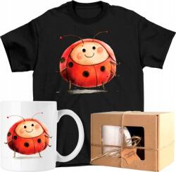  Bögre szett Póló Katicabogár Kedves Színes 1 Kész Ajándék 128 (AP51.8.128)