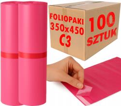 PAKO C3 Futártasak 450x350 mm Rózsaszín Csomagoló Fólia 100 db