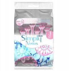 Gillette Simply Venus 3 Eldobható Női Borotva, 12 db (7702018070732)