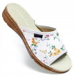 PanSzew Női Bőr Klumpák, Orvosi Munkavédelmi Cipő 36-41 PanSzew (Klapki Skórzane Damskie Odkryte Ortopedyczne)