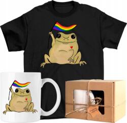  Bögre szett Póló béka mém lgbt 1 Kész Ajándék Xs (AP45.235.XS)