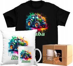  Nagy Póló szett Bögre Traktor Farmer Név 2 140 Ajándék (AP52.26.140)