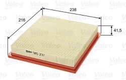 VALEO Filtru aer VALEO 585237 (585237) - fixbox