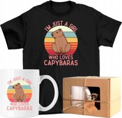  Bögre szett Póló Kapibara Divatos Gyerek 5 Kész Ajándék 104 (AP45.48.104)