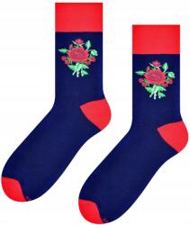 Steven Férfi öltönyzokni rózsával 43/46-os