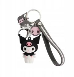  Hello Kitty Kuromi Figura Kulcstartó, Táskadísz (lin65)