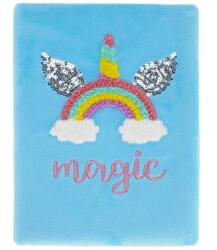 Starpak Napló Plüss Jegyzetfüzet Kislánynak Unicorn Szivárvány Unikornis (481257)