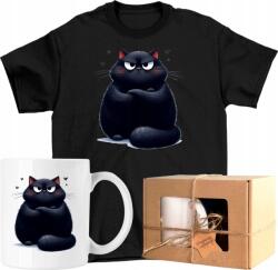  Bögre szett Póló Fekete Cica 9 Kész Ajándék Xs (AP32.1454.XS)