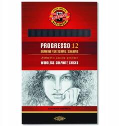 KOH-I-NOOR Progresso Hb famentes ceruza (12) 8911 Koh-i-noor (43016)
