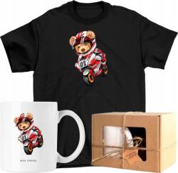  Bögre szett Póló Ralph mackó Motoros Kész Ajándék 152 (AP46.48.152)