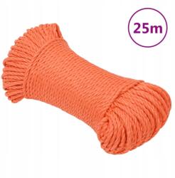 VidaXL Munkakötél, narancssárga, 3 mm, 25 m, polipropilén (8720287131243)