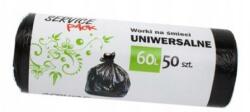 Service Pack Hulladékgyűjtő Zsák Erős Kosár Szett 60L 50 Db (WORKI NA ODPADY KOMPLET KOSZ 60L 50 SZTUK)