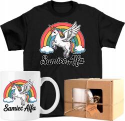  Bögre szett Póló hím alfa male mem 3 Kész Ajándék 116 (AP51.68.116)