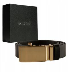 Arucce Öv Férfi Nadrághoz 120 Bőr Csat Automata Fekete Természetes Bőr (AMB-232)