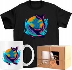  Bögre szett Póló Bálna Művészet Kedves 1 Kész Ajándék Xs (AP45.206.XS)