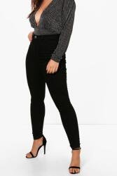Boohoo CC41217 Boohoo Testhezálló Csőnadrág Jeggins Magas Derekú (24) 6XL