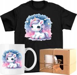  Bögre szett Póló Unikornis Színes Gyerek 6 Kész Ajándék 140 (AP32.1734.140)