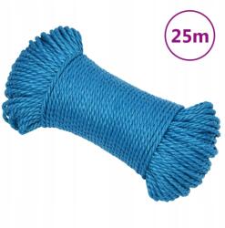 VidaXL Munkakötél, kék, 6 mm, 25 m, polipropilén (8720287131687)