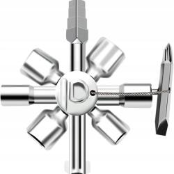 FESTA Univerzális Kulcs Elektromos Ablakradiátor Szekrényekhez 10IN1 (UNIWERSALNY KLUCZ DO SZAFEK ELEKTRYCZNYCH)