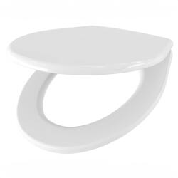 Rodeno Wc-ülőke Fehér Lassan Záródó Tartós Polipropilén Stabil Szilárd (ROD9940)