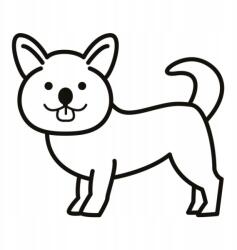  Autós matrica kutyus 2